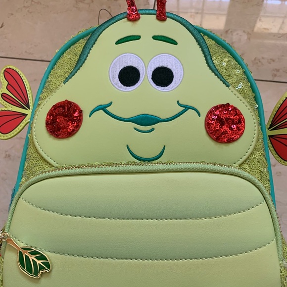 Limited Edition Loungefly Heimlich Sequin Cosplay Mini Backpack - Picture 1 of 4